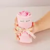 Rosa de Navidad mini flor seca ramo pequeño Día del Maestro enviar a novia cita bolsillo vida eterna flor de jabón venta al por mayor