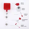 Hebilla Cuadrada Retráctil de Fácil Extracción Insignia de Identificación de Trabajo Retráctil Elástico de Fácil Extracción Hebilla de Fácil Extracción Cordón Rápido