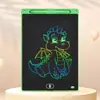 Tablero de Escritura LCD Serie Color Arcoíris de 8.5 pulgadas 10 pulgadas, Tableta de Escritura LCD, Tablero de Dibujo, Tablero de Graffiti para Niños, Tablero Electrónico
