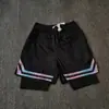 "Shorts de Basquete Estilo Americano Vedo para Homens, Comprimento Três Quartos, Verão, Design de Duas Peças, Secagem Rápida, Alta Elasticidade, Respirável, para Treinamento e Esportes"