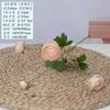 Flores para Boda y Decoración del Hogar, Arreglo de Escenario T, Mesa de Café, Sala de Estar, Dormitorio, Flores de Loto Pequeñas de 4 Cabezas para Decoración del Hogar