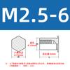 Acero Inoxidable Acero al Carbono Zinc Azul y Blanco Espárrago de Remachado a Presión para Agujero Ciego Fabricante Bso-3.5M3M4M5 Agujero Inferior 5.4 Hexagonal Presión