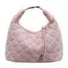 Bolso de Croissant Simple a Cuadros Retro Bolso de Empanada Versátil Elegante 2026 Nueva Textura Bolso de Hombro Único Bolso Cruzado de Moda