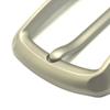 Hebilla de cinturón tipo pin para hombre, cabeza de hebilla de pin de aleación de zinc, venta al por mayor al contado, 40 mm, cabeza de accesorios para hebilla de cinturón informal de alta calidad
