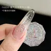 Decorações para Unhas com Bolhas de Oxigênio e Glitter Caça-Luz Celebridade da Internet Super Brilhante Glitter Iridescente Decoração de Unhas DIY Ferramentas de Decoração de Unhas