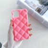 Funda para teléfono móvil Apple 13 diamante tridimensional iphone12 macarrón cuatro esquinas anticaída 11 estilo pequeño fragante carcasa de gelatina es adecuada