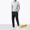 Camiseta Polo de Verano Nueva para Hombre Estilo Casual de Negocios Transfronterizo Estilo Papá Manga Corta Versátil Traje Deportivo Seda Hielo