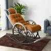 Sillón mecedor reclinable silla para persona perezosa siesta sala de estar balcón reclinable persona perezosa puede reclinarse puede dormir silla de ocio silla mecedora para ancianos