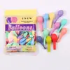 Balões de Látex Haorun de 10 Polegadas e 1,5g em Cores Macaron para Decorações de Aniversário Infantil e Balões de Hélio para Festas que Flutuam no Ar