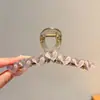 Pinza para el pelo de gran volumen estilo coreano, pasador exquisito de alta gama, clip para el pelo de tiburón, modelo nuevo 2026, accesorio para el pelo