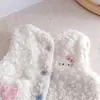 Colete Feminino 2026 Inverno Novo Estilo Moda Infantil Cartoon Forrado com Fleece Acolchoado Lã de Cordeiro Quente Pequeno Colete