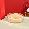 Caja de nido de pájaro de acrílico transparente con interior de cerradura engrosada, caja de nido de pájaro redonda para Cordyceps, caja de plástico para Dendrobium y ginseng americano