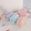 Bolsa de Cosméticos Pequeña de Color Puro Estilo Coreano Flor de Crisantemo Pequeña Bolsa de Cosméticos de Belleza Popular Estilo Ins Ligera Impermeable Eva Bolsa de Cosméticos Pequeña de Flores