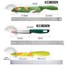 Cuchillo de fruta de acero inoxidable con impresión fresca, cuchillo para melón, cuchillo para cortar fruta de oficina, cuchillo de cocina