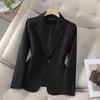 Xiaoxiang socialite estilo paletó para as mulheres outono e inverno doce elegante ol temperamento casual design xadrez paletó