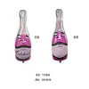 Balões Grandes de Folha de Alumínio em Formato de Taça de Vinho e Garrafa, Estilo Novo, para Decoração de Festa e Bar