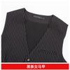 Traje profesional de negocios para hombre a rayas negras empleado de oficina capataz móvil traje profesional ropa de trabajo para mujer