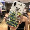 Basguang ano para Apple 13promax celular shell transparente soft shell iPhone13 capa protetora 12 desenhos animados