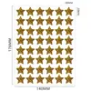 Adesivos de Estrela Impermeáveis Coloridos DIY Decoração de Diário Presente Estrela de Cinco Pontas Laser Etiquetas Adesivas Adesivos de Estrela