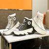Botas de nieve para mujer, invierno 2023, nuevas, con forro polar, gruesas, de algodón, estilo noreste, para todo tipo de combinaciones, con suela gruesa y caña alta, deportivas para papá