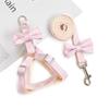 Correa para Perro Arnés de Cuerda Plana Ragdoll con Hebilla Cuadros Grandes Accesorios Ajustables para Mascotas