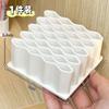 Prateleira de Armazenamento de Pomada Pomada Creme Medicamento Artefato de Organização Doméstico Compartimentado Tubular Onda Prateleira de Armazenamento de Medicamentos Japonesa