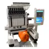Equipo de Máquina de Bordado por Computadora de una Cabeza de 15 Agujas, Máquina de Bordado Comercial Totalmente Automática, Máquina de Bordado de Gorras, Fabricante de Máquina de Bordado Plano para Ropa
