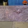 Fabricante Personalizado Cobre Cobre Vermelho Mural em Relevo Decoração de Interiores Paisagem em Relevo Cobre Forjado Mural da Grande Muralha Produção e Instalação