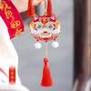 [Qian Li] Colgante de bolsita del zodiaco con bordado de animal en el cuello, accesorios Hanfu, monedero, venta al por mayor