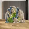Héroe Lluvia Llega Sima Guang Rompe el Jarrón Atrezo Juego Fondo Tablero KT Guardería Bosque Árbol Grande Actuación Infantil Leide Zhu