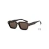 Gafas de sol polarizadas con patillas finas de nuevo estilo 2025 para mujer, Gafas de sol de montura cuadrada a la moda europeas y americanas, Gafas de sol para viajes al aire libre 9034