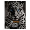 Póster inspirador de animales, león, tigre y lobo, pintura en lienzo, arte de pared, dormitorio, sala de estar, pintura decorativa moderna.