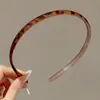Tiara de Cabelo Acrílica Outono e Inverno Acessório de Cabelo de Luxo Leve Tiara Antiderrapante Afina o Rosto Presilha de Cabelo para Mulheres Dia das Crianças