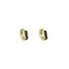 Pendientes de perlas geométricas de lujo, ligeros, de estilo europeo y americano, con forma de corazón, de metal frío, con hebilla irregular y diamantes ahuecados para mujer.