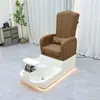 Silla de Masaje Reclinable Eléctrica para Manicura, Sofá Spa para Pies, Sillón Reclinable, Taburete de Manicura, Silla Especial para Masaje en Salón de Uñas