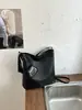 Bolso cruzado tejido vintage transfronterizo para mujer, nuevo bolso cruzado coreano de moda 2026, elegante bolso cubo de hombro, bolso de trabajo, moderno