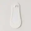Calcetines de barco para mujer en verano, calcetines antideslizantes de silicona para tacones altos, calcetines poco profundos de seda helada con suela de algodón, calcetines invisibles sin costuras
