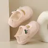 Outono de 2025 Novos Sapatos de Princesa para Crianças Sapatos Casuais de Lona para Bebê com Malha Estilo Chanel Sapatos Casuais Estilo Coreano para Meninas