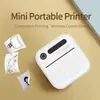 Impresora de Corrección de Mini Errores Transfronteriza, Impresora de Etiquetas sin Tinta para Fotos por Bluetooth de Teléfono Móvil, Impresora de Corrección de Errores Inalámbrica Conveniente