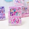 Mi Pequeño Pony Libro de Bolsillo de la Suerte Libro Gashapon Celebridad de Internet Dibujo Animado Libro de Colorear Divertido Libro de Notas Twist para Niños