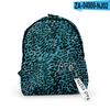 Mochila de Tela Oxford con Estampado de Leopardo, Temporada de Regreso a Clases Transfronteriza, Uso Diario para Estudiantes, Tendencia, Impresión 3D