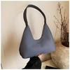 Bolso de Mano Grande para Mujer 2025 Nueva Moda Bolso Simple de Hombro y Axila para Viajes Diarios y Uso Casual Bolso Dumpling