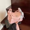 Bolsa Nicho Explosiva Transfronteiriça Feminina 2025 Nova Bolsa de Ombro Estilosa Versátil Trabalho Deslocamento Bolsa Mensageiro High-end