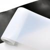 Suministro directo de fábrica de ganchos de nailon transparentes con velcro, accesorios de ropa para bebés, ganchos de tela blancos y negros suaves con velcro.