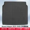 Adecuado para Acura Integra 2022-2025 Material 3D para Todo Clima TPE Tapete de Piso Tapete de Cajuela