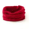 Cachemira 26 Otoño Invierno Nuevo Bufanda Pequeña Cálida para Mujer Color Sólido Estilo Perezoso Calentador de Cuello Moda Jersey Polaina de Cuello Tejida