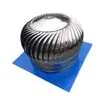 Ventilador de Techo de Bola de Viento No Motorizado de Acero Inoxidable para Ventilación de Extracción de Conductos de Humo de Fábrica y Cobertizos de Cerdos