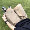 Shorts de secagem rápida ao ar livre Esportes tecidos de verão masculino Dopamina Calças de praia respirável Two-open Pressure Standard Five-point Pants Trendy