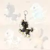 2026 Mascota del Festival de Primavera de Año Nuevo Llavero Acrílico Coleccionable Colgante de Bolsa de Regalo Conmemorativo Qiqi
