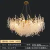 Lustre de cristal para sala de estar, decoração de iluminação elegante e luxuosa, nova luminária principal, lustre estilo francês para sala de jantar, luminária de cristal para sala de estar